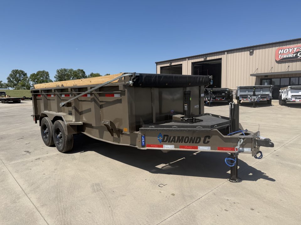 New 2027 Diamond C Trailers 82 X 16 LPT210 Dump Trailer