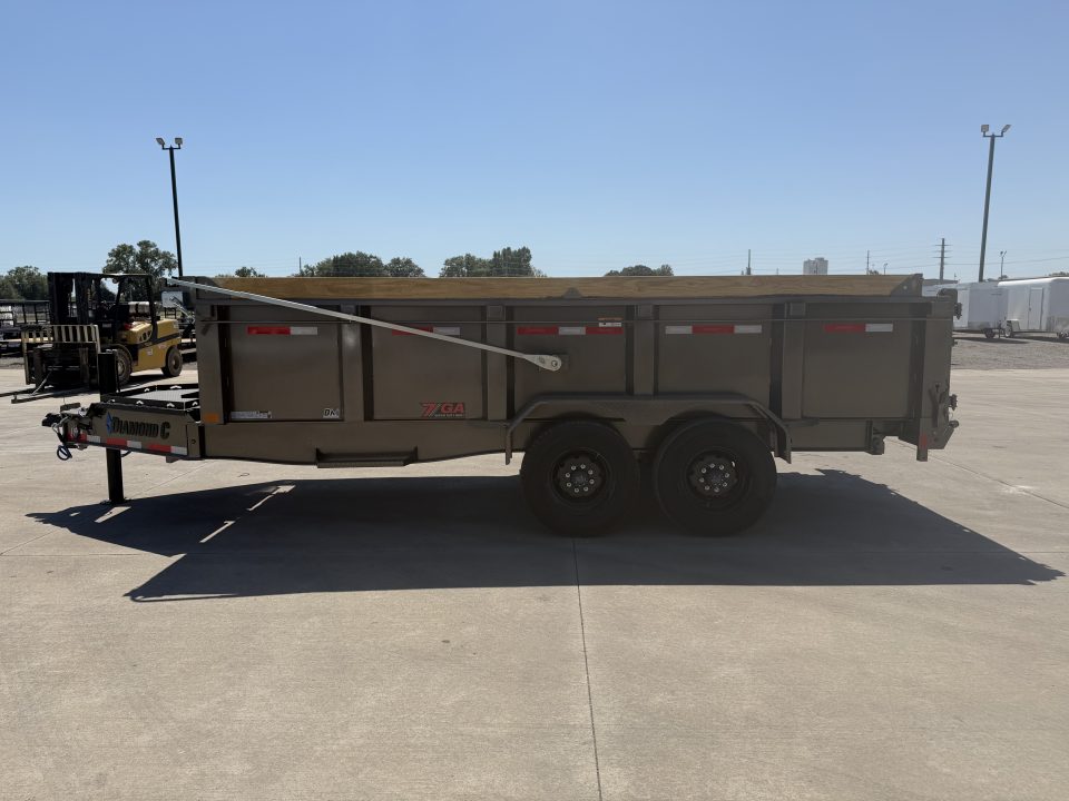 New 2027 Diamond C Trailers 82 X 16 LPT210 Dump Trailer