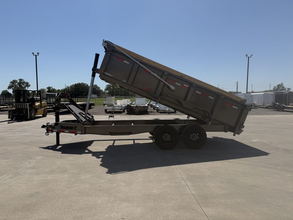 New 2027 Diamond C Trailers 82 X 16 LPT210 Dump Trailer