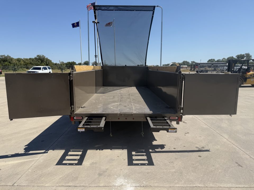 New 2027 Diamond C Trailers 82 X 16 LPT210 Dump Trailer