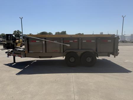 New 2027 Diamond C Trailers 82 X 16 LPT210 Dump Trailer