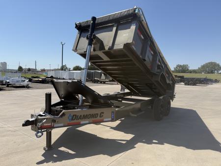 New 2027 Diamond C Trailers 82 X 16 LPT210 Dump Trailer