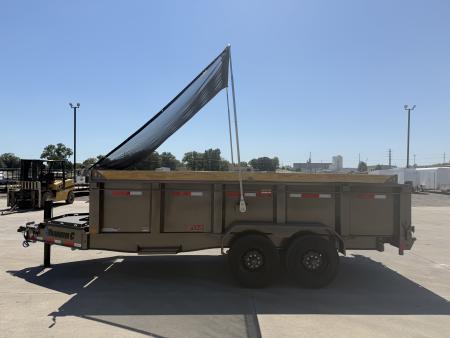 New 2027 Diamond C Trailers 82 X 16 LPT210 Dump Trailer
