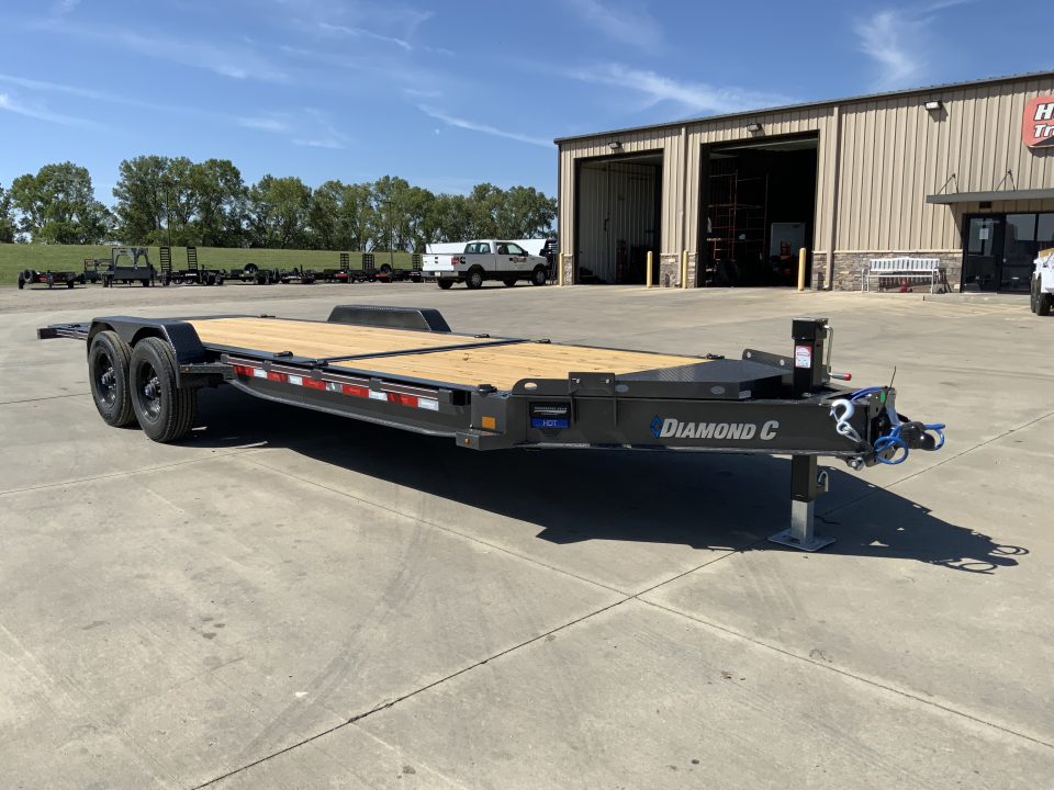 New 2027 Diamond C Trailers 82 X 22 HDT210 Equipment Tilt Trailer