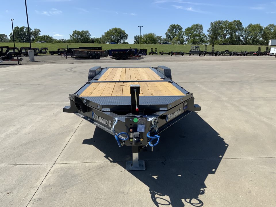 New 2027 Diamond C Trailers 82 X 22 HDT210 Equipment Tilt Trailer
