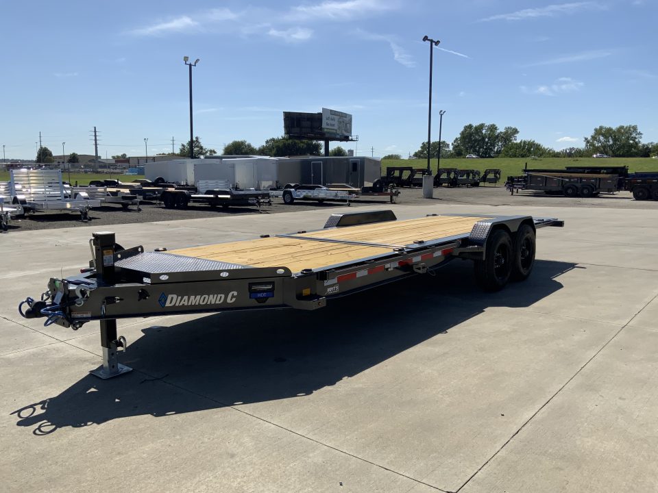 New 2027 Diamond C Trailers 82 X 22 HDT210 Equipment Tilt Trailer