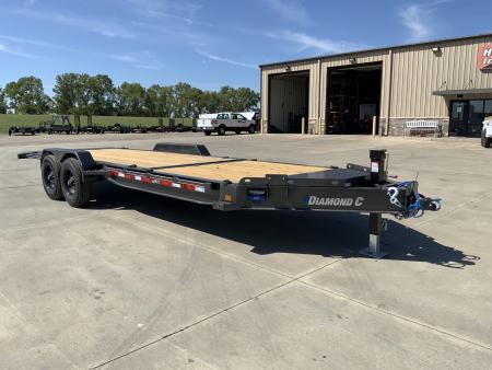 New 2027 Diamond C Trailers 82 X 22 HDT210 Equipment Tilt Trailer