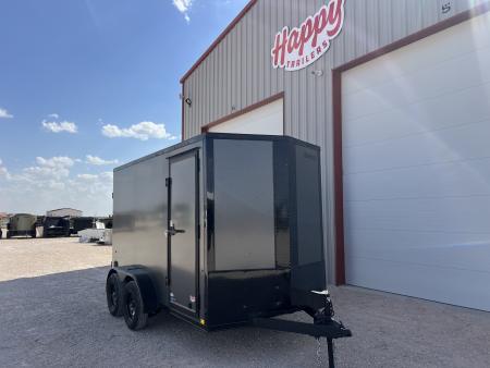 New 2027 Compass 6'x12' Enclosed Cargo Trailer - Indigo DLX