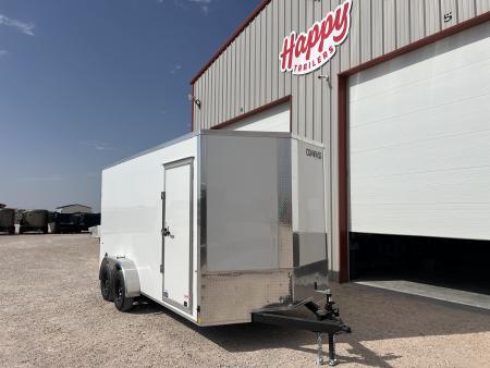New 2027 Compass 7'x16' Enclosed Cargo Trailer - Indigo DLX
