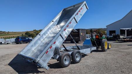 New 2027 BWise 6'9  x 16 Lo Pro GALVANIZED Equipment Dump