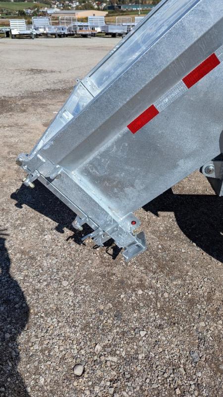 New 2027 BWise 6'9" x 16 Lo Pro GALVANIZED Equipment Dump