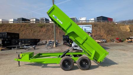 New 2027 BWise 6x12 Lo Pro Equipment Dump Trailer