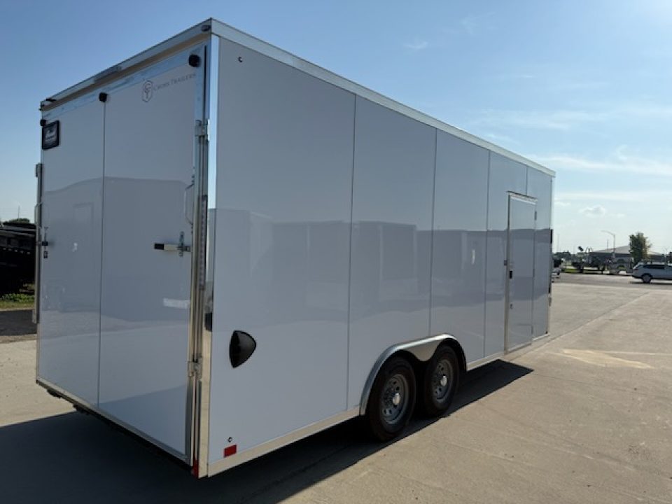 New 2027 Cross Trailers 8.5 x 20 TA ALPHA 10K Cargo / Enclosed Trailer