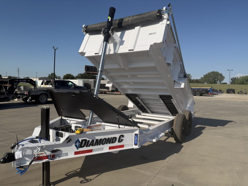 New 2027 Diamond C Trailers 82 X 14 LPT207 Dump Trailer