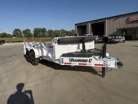 New 2027 Diamond C Trailers 82 X 14 LPT207 Dump Trailer