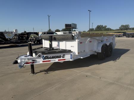 New 2027 Diamond C Trailers 82 X 14 LPT207 Dump Trailer