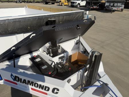 New 2027 Diamond C Trailers 82 X 14 LPT207 Dump Trailer