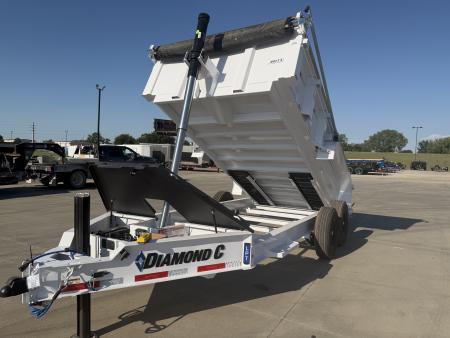 New 2027 Diamond C Trailers 82 X 14 LPT207 Dump Trailer