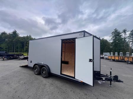 New 2027 US Cargo 7.5X16+ 2ft V-Nose / Polycore / I-Beam Frame / Torsion Axles/ Reinforced Roof- 7000GVW