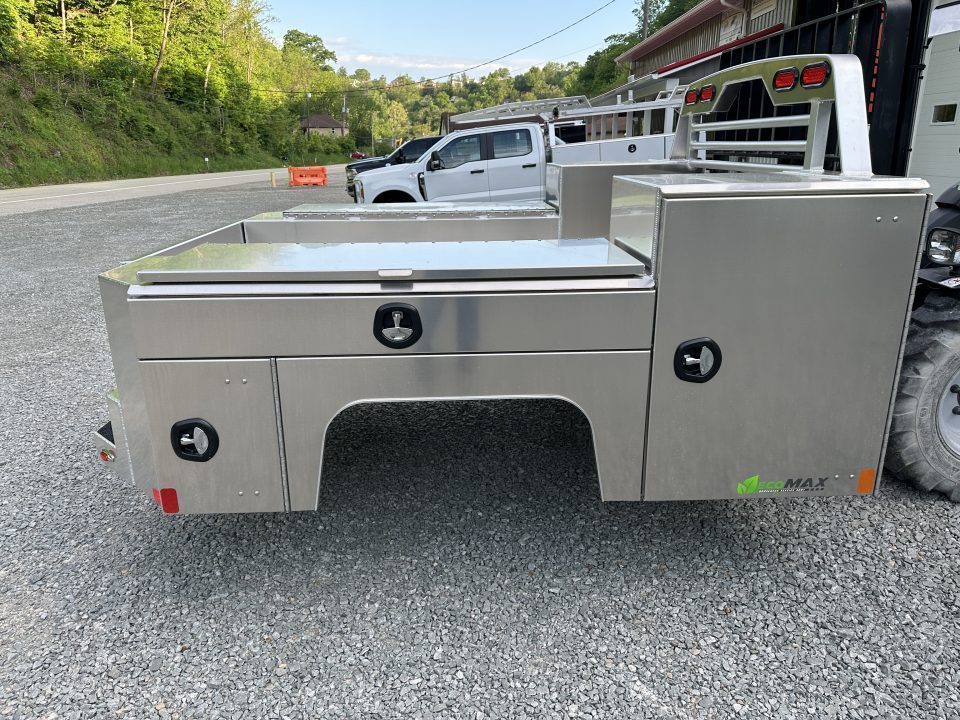New Martin Truck Bodies Aluminum Gooseneck Service Body DRW 8' SMOOTH APPEARANCE