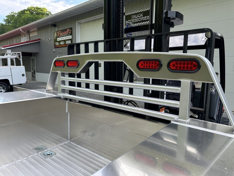 New Martin Truck Bodies Aluminum Gooseneck Service Body DRW 8' SMOOTH APPEARANCE