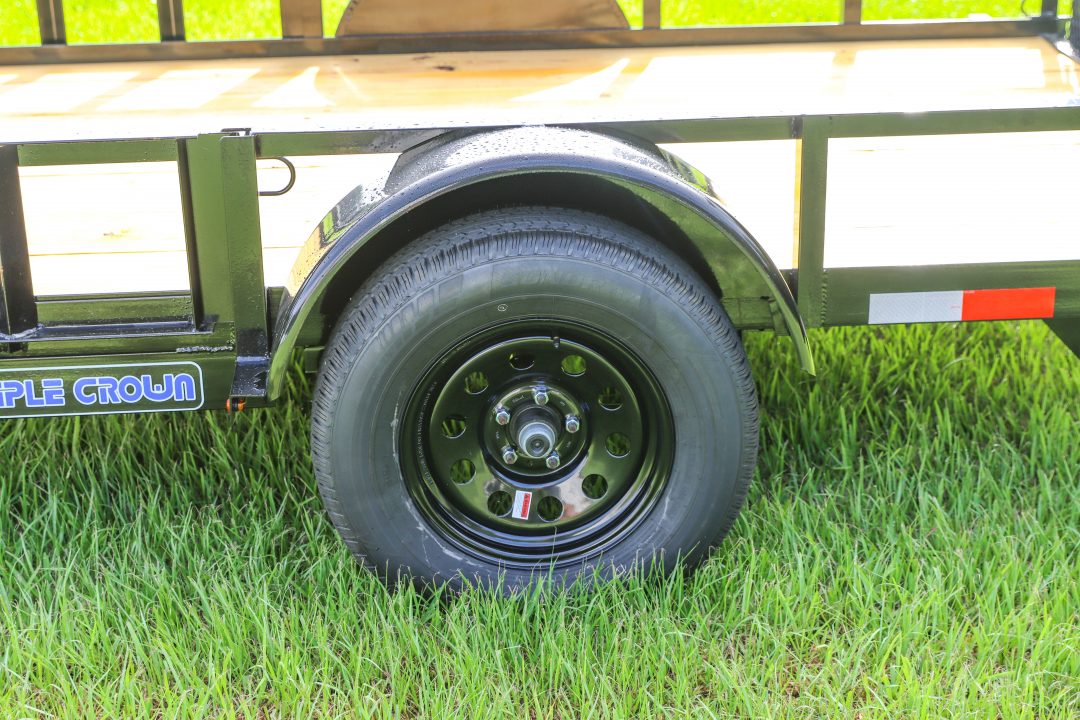 New 2027 7X12 Triple Crown ATV UTILITY TRAILER