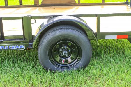 New 2027 7X12 Triple Crown ATV UTILITY TRAILER