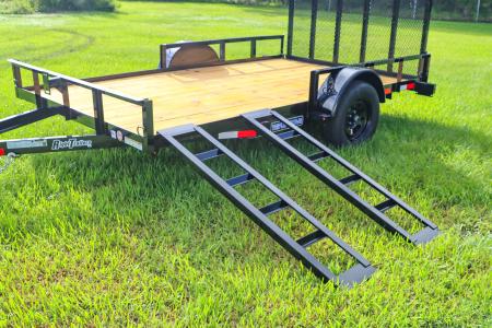 New 2027 7X12 Triple Crown ATV UTILITY TRAILER