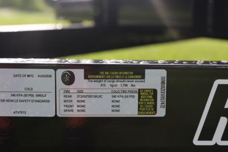 New 2027 7X12 Triple Crown ATV UTILITY TRAILER