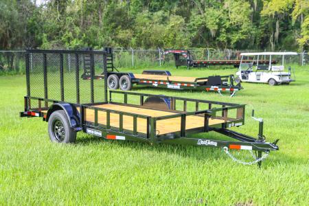New 2027 7X12 Triple Crown ATV UTILITY TRAILER