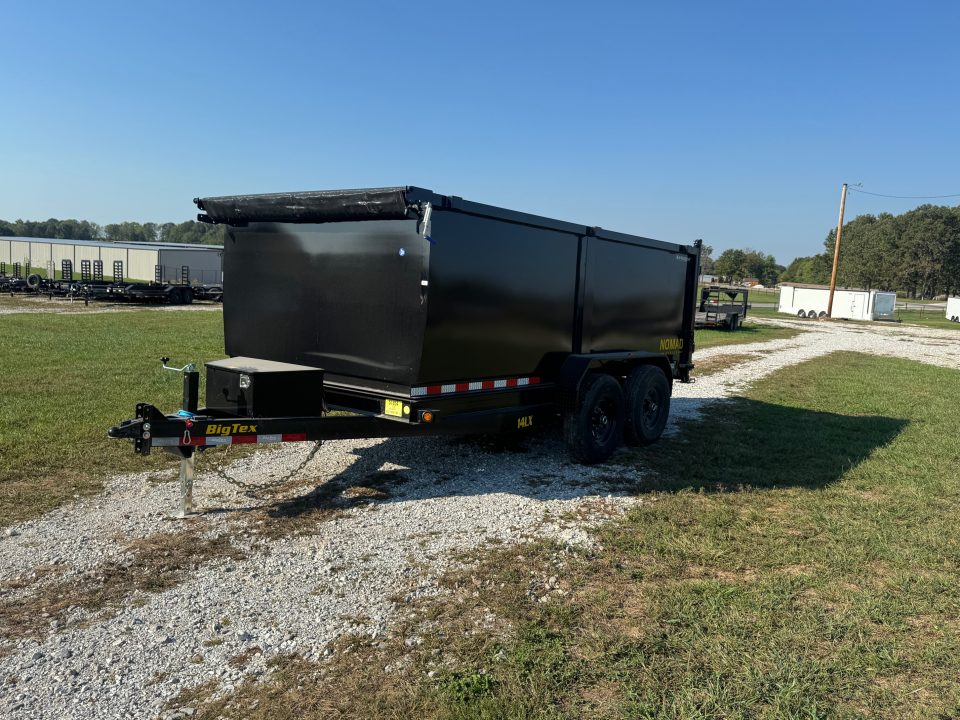 New 2027 Big Tex Trailers 83x14 Tandem 14K Dump w/ 4' Sides Dump Trailer