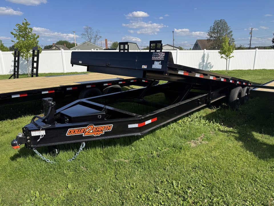 New 2027 Down 2 Earth Trailers DTE824DOT7B Equipment Trailer