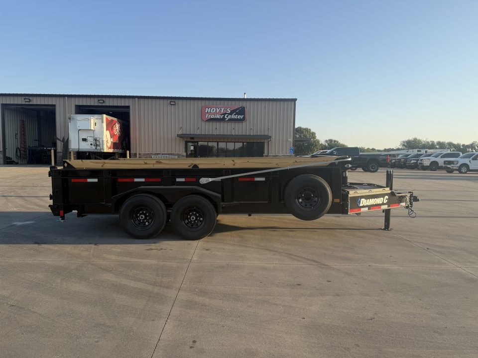 New 2027 Diamond C Trailers 82 X 16 LPT207 Dump Trailer