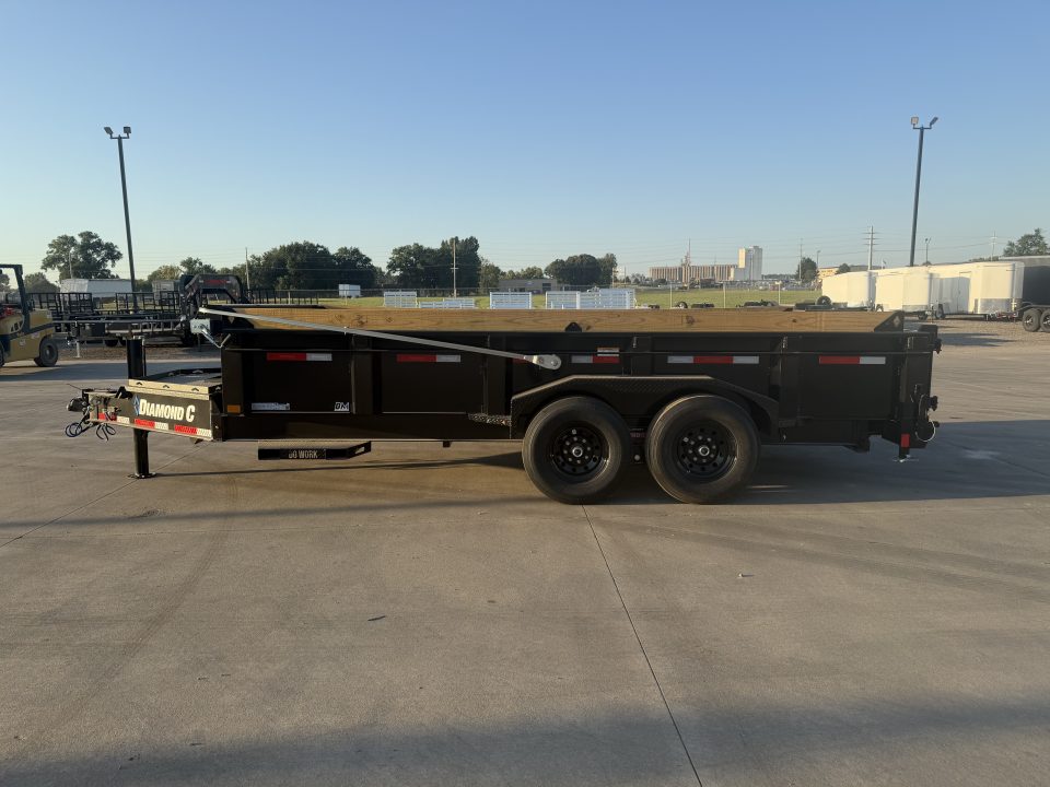 New 2027 Diamond C Trailers 82 X 16 LPT207 Dump Trailer