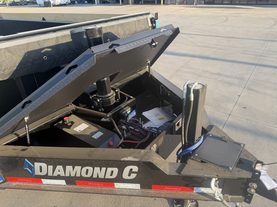 New 2027 Diamond C Trailers 82 X 16 LPT207 Dump Trailer