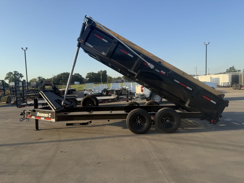 New 2027 Diamond C Trailers 82 X 16 LPT207 Dump Trailer