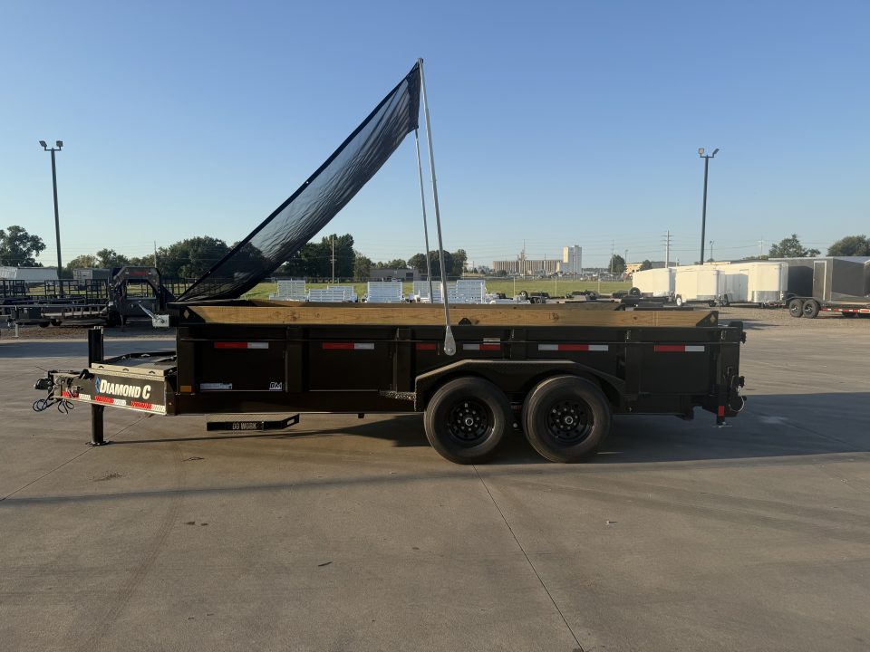 New 2027 Diamond C Trailers 82 X 16 LPT207 Dump Trailer
