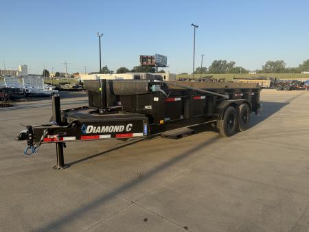 New 2027 Diamond C Trailers 82 X 16 LPT207 Dump Trailer