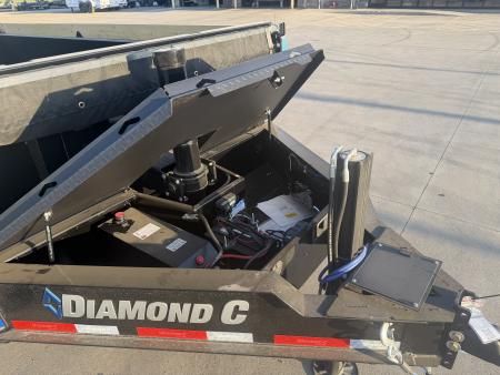 New 2027 Diamond C Trailers 82 X 16 LPT207 Dump Trailer