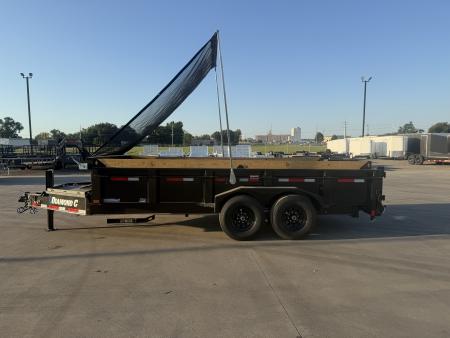 New 2027 Diamond C Trailers 82 X 16 LPT207 Dump Trailer