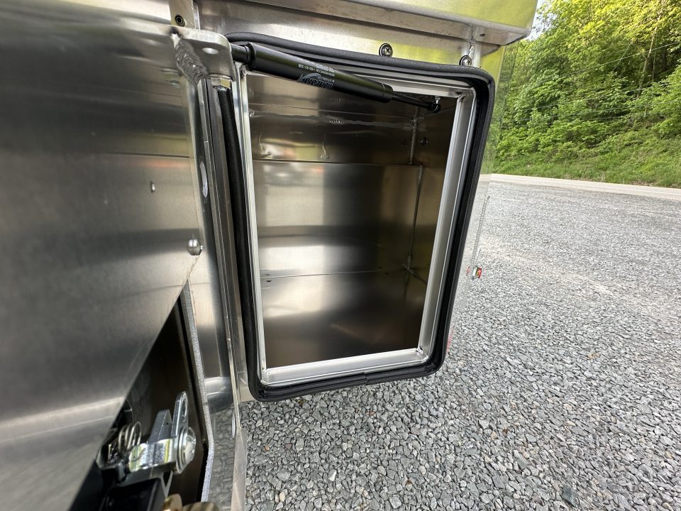 New Martin Truck Bodies Aluminum Gooseneck Service Body DRW 8' SMOOTH APPEARANCE