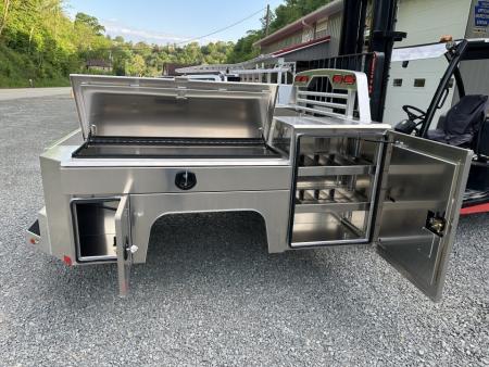 New Martin Truck Bodies Aluminum Gooseneck Service Body DRW 8' SMOOTH APPEARANCE