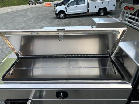 New Martin Truck Bodies Aluminum Gooseneck Service Body DRW 8' SMOOTH APPEARANCE