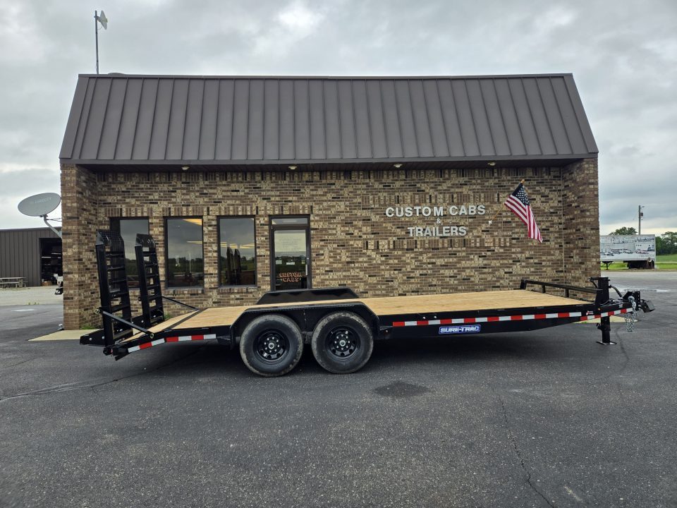 New 2027 Sure-Trac 7 x 20 (18+2) Equipment Trailer