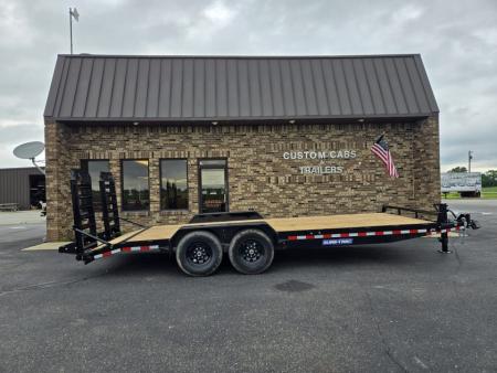 New 2027 Sure-Trac 7 x 20 (18+2) Equipment Trailer