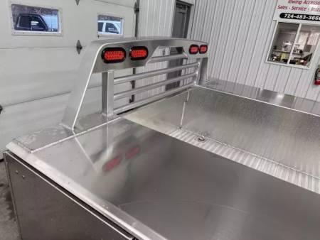 New Martin Truck Bodies Aluminum Gooseneck Service Body DRW 84" CA Cab and Chassis SMOOTH APPEARANCE Gooseneck Bodies