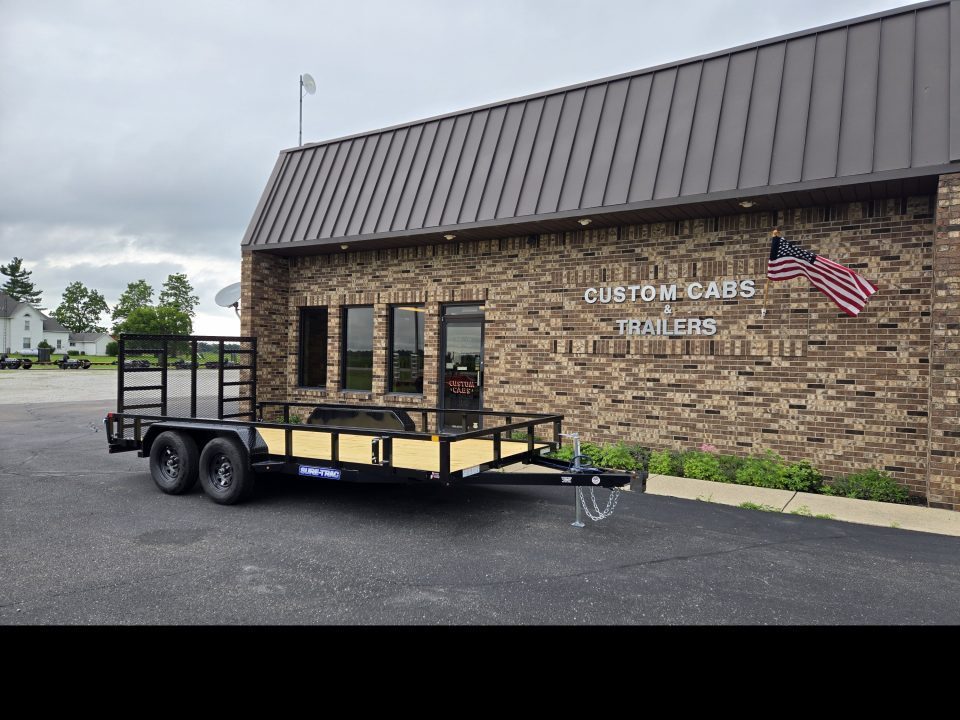 New 2027 Sure-Trac 7 x 16 Tube Top 7K Utility Trailer