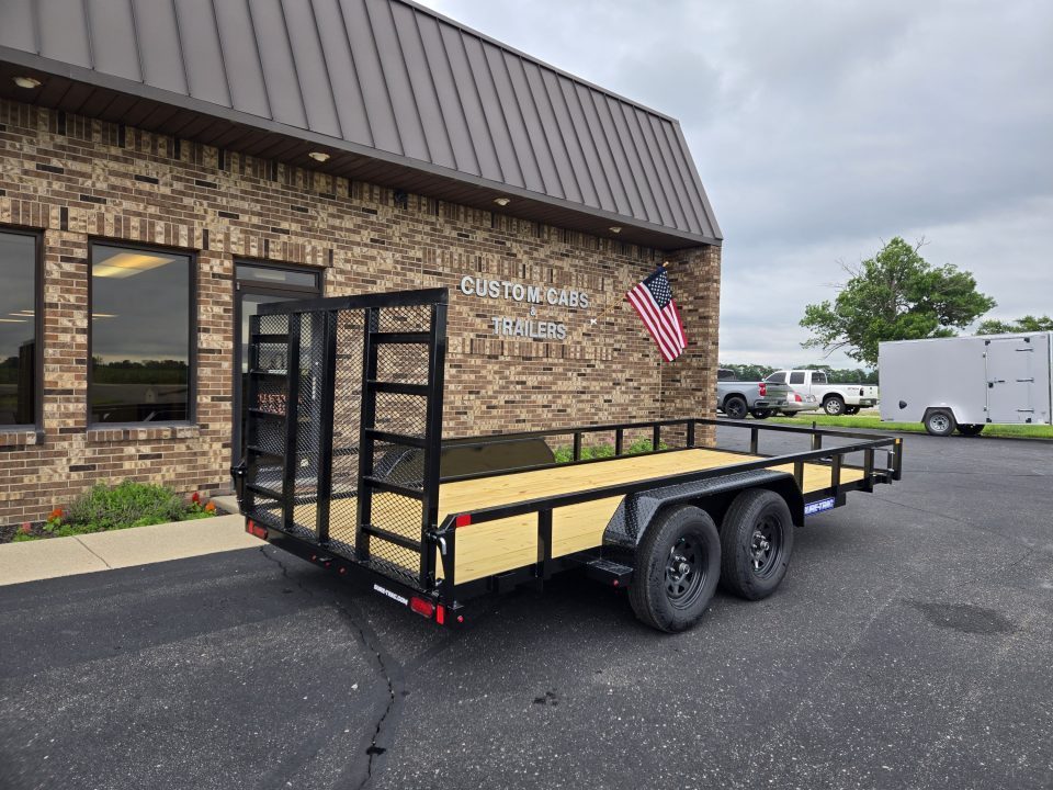 New 2027 Sure-Trac 7 x 16 Tube Top 7K Utility Trailer