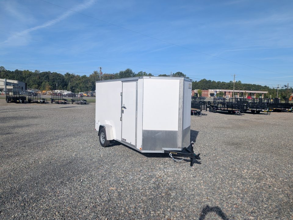 New 2026 Covered Wagon Trailers 6x12 Gold Series Double Doors Cargo / Enclosed Trailer