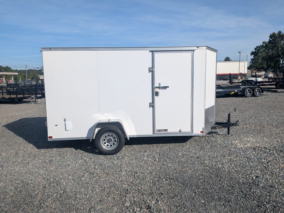 New 2026 Covered Wagon Trailers 6x12 Gold Series Double Doors Cargo / Enclosed Trailer